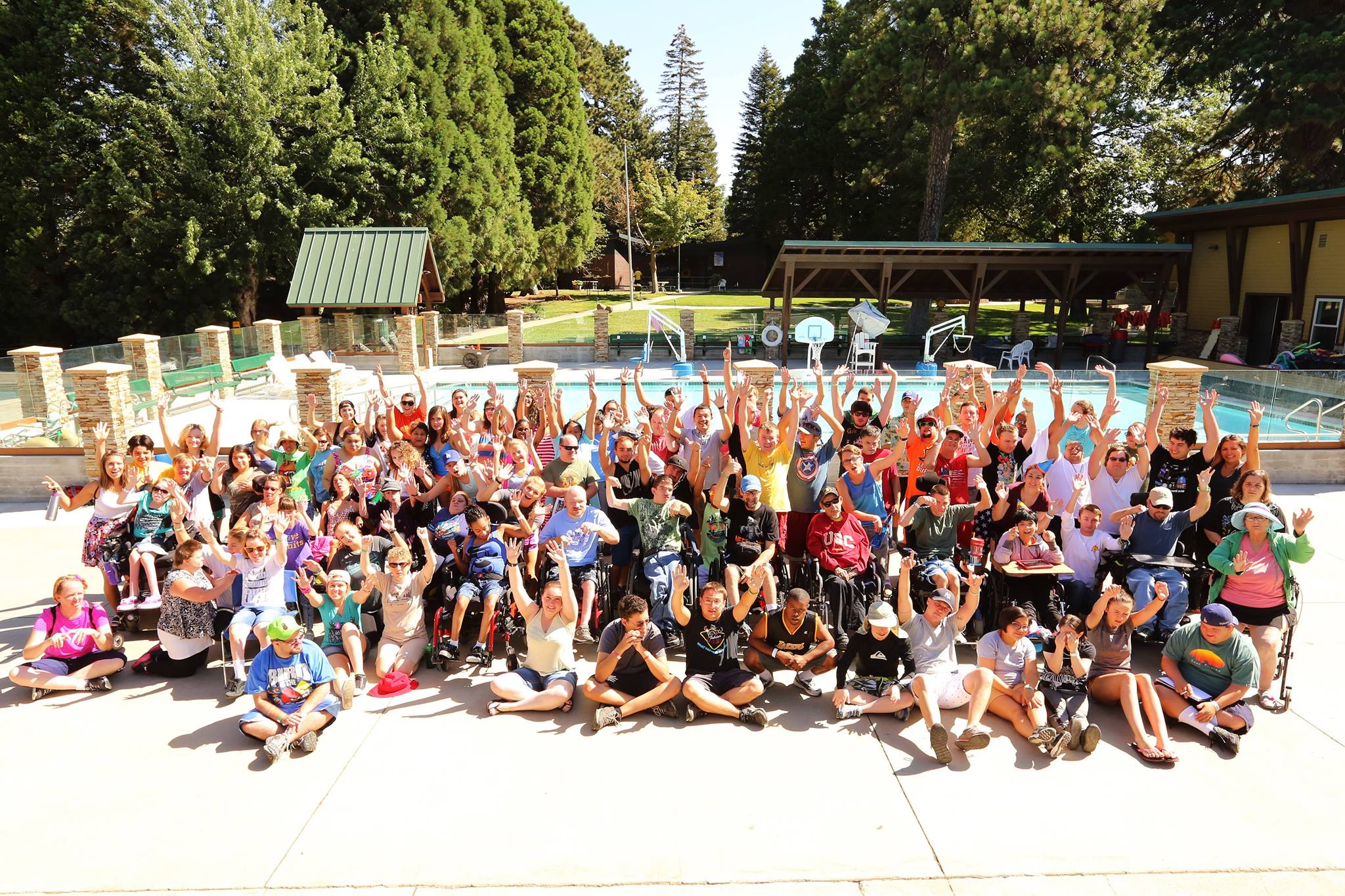 Campers at Camp Paivika